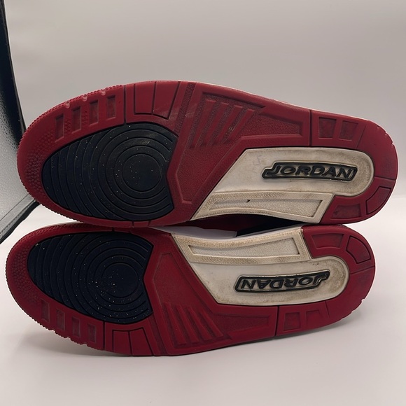 Nike Basketball Shoes Men's 13 Red Air Jordan SC-3 Flight Sneakers Red black - Picture 6 of 6